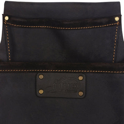 OX Pro 2 Pocket Nail Bag | Oil - Tanned Leather - Carbour Tools