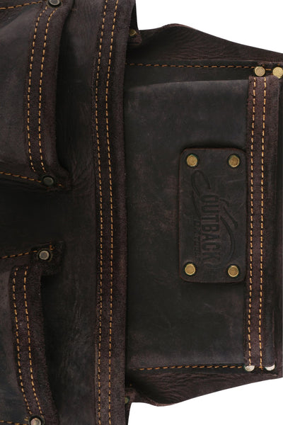 OX Pro 4 - Pocket Roofer’s Pouch | Oil Tanned Leather - Carbour Tools