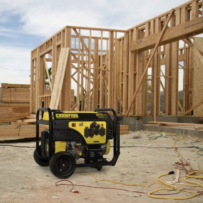 100814 - 7500/9375w Champion Generator, Electric Start, W/ 50AMP