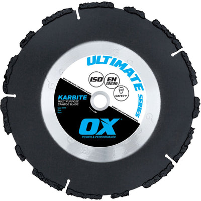 Carbide Saw Blade - 14 Inch for Universal/All Materials - UKB Karbite - Ox Tools Ultimate Series - Carbour Tools