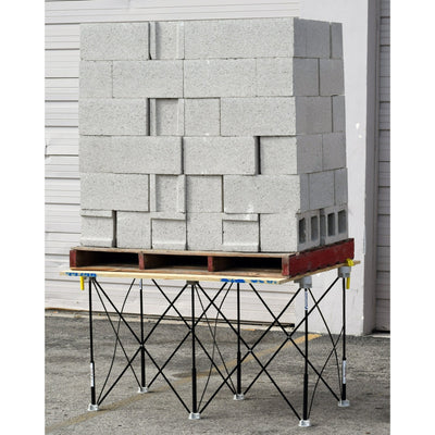 Centipede Workbench - 4x8 ft., 30 in. Tall Portable/Temporary Steel Work Supports - Carbour Tools