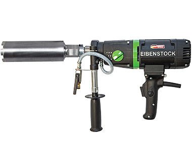 CS Unitec END 130/3.2 PO - 6" Capacity Hand-Held Concrete Core Drill - Wet Diamond Core Drill 110V - 3-Speed For Concrete, Stone, Brick, and Block - MADE IN GERMANY - Carbour Tools