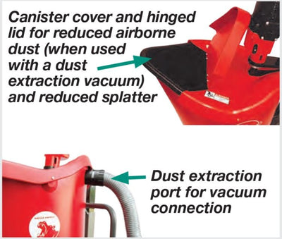 CS Unitec MEGA HIPPO Mixing Station With Off-road Tires and 3-speed Motor - Carbour Tools
