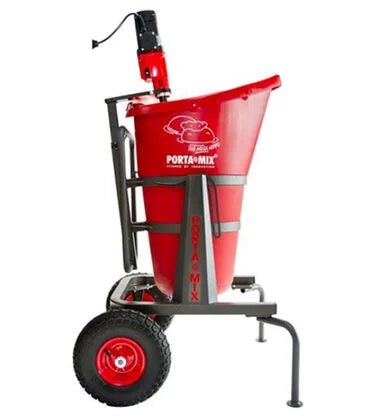 CS Unitec MEGA HIPPO Mixing Station With Off-road Tires and 3-speed Motor - Carbour Tools