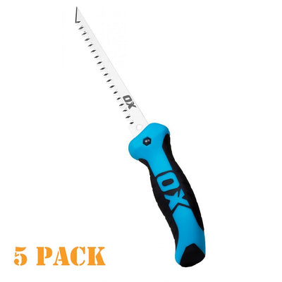 Drywall Jab Saws with 12 Inch Steel Blade (PK 5 Saws) - Ox Tools - Carbour Tools