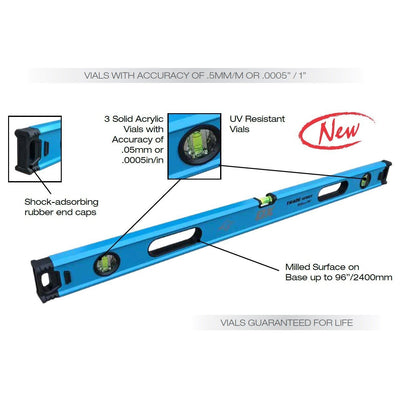 Level - 24 to 96 Inch - Ox Tools - Carbour Tools