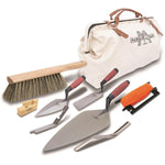 Marshalltown London Trowel Bricklayer’s Apprentice Tool Kit masonry Canvas Tool Bag - Carbour Tools