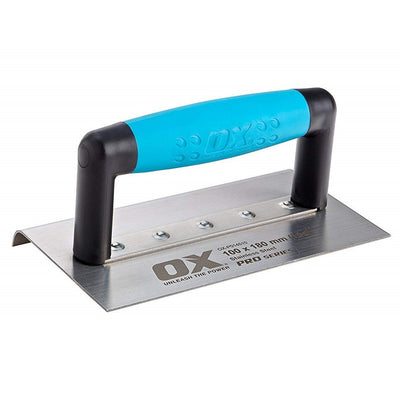 Stainless Steel Concrete Edgers - 7 Inch - Ox Tools - Carbour Tools