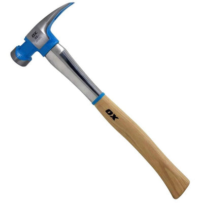 Steel Reinforced Hickory Framing Hammer - Ox Tools - Carbour Tools