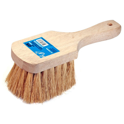 Utility Scrub Brush - White Tampico Fiber - Ox Tools - (PK 4 Brushes) - Carbour Tools