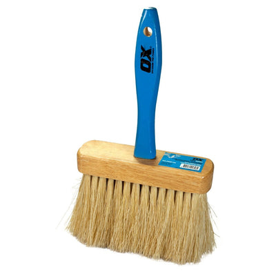 Water Brush - 4 or 5 Row, White Tampico Fiber - Ox Tools - (PK 4 Brushes) - Carbour Tools